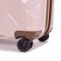 Stratic Leather & More Trolley M, 4 Rollen Rose