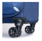 Stratic Strong Trolley M, 4 Doppelrollen, erweiterbar navy