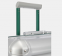 Travelite Next 75 Jahre Edition Trolley L 4-Rad Silber-Grün
