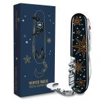 Victorinox Lite Climber Winter Magic, Mittleres Taschenmesser schwarz/blau jetzt online kaufen