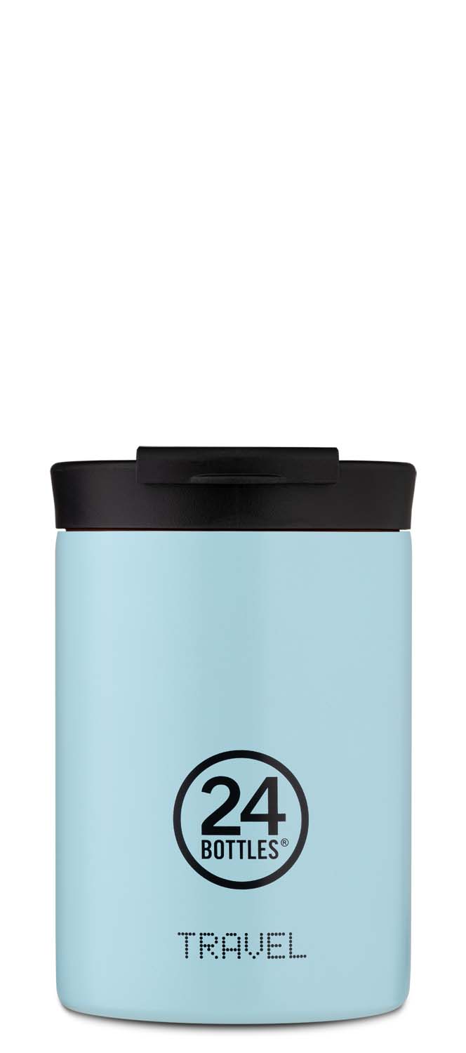 24Bottles® Travel Tumbler Pastel 350ml Cloud Blue