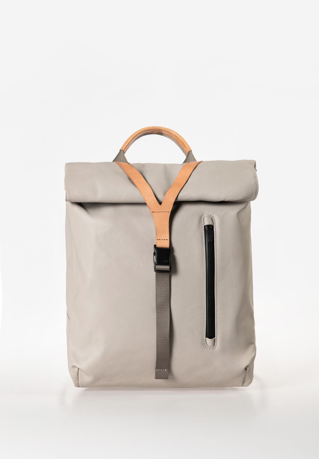 aunts & uncles Japan RE Yabe Rolltop-Rucksack mit 13  Notebookfach driftwood