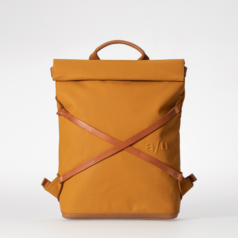 aunts & uncles Japan Yokohama Rolltop Rucksack mit 13  Notebookfach butterscotch
