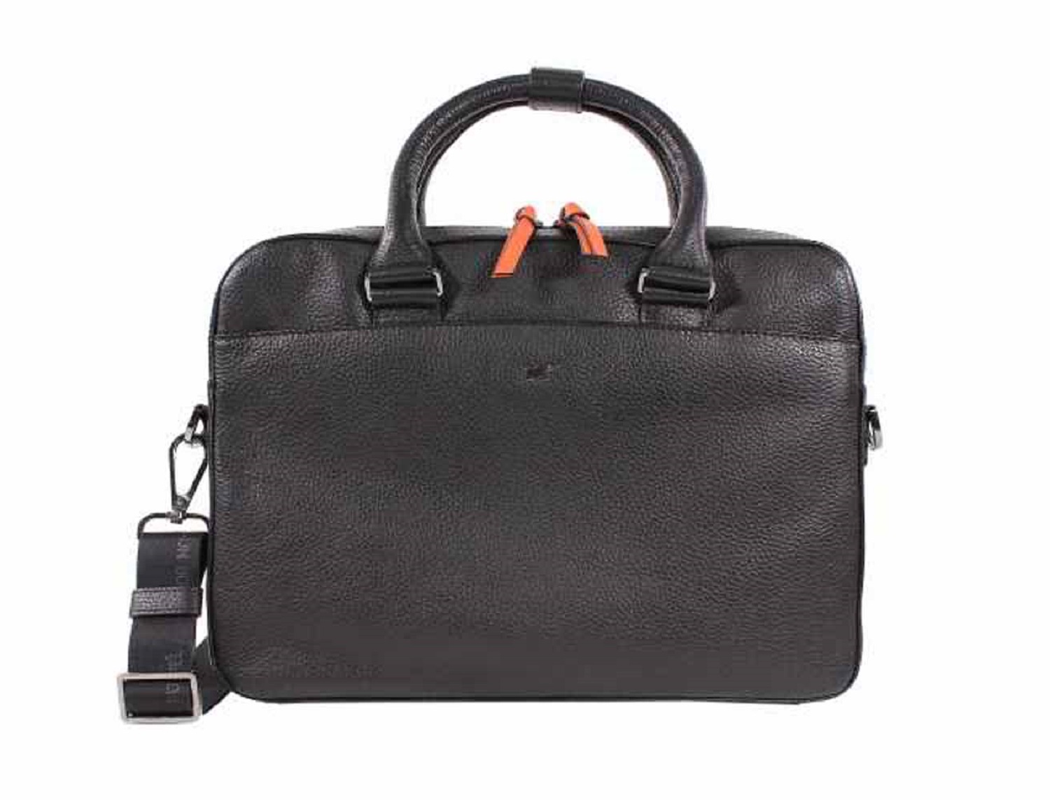 Braun Büffel NOVARA Businesstasche mit 14  Laptopfach schwarz
