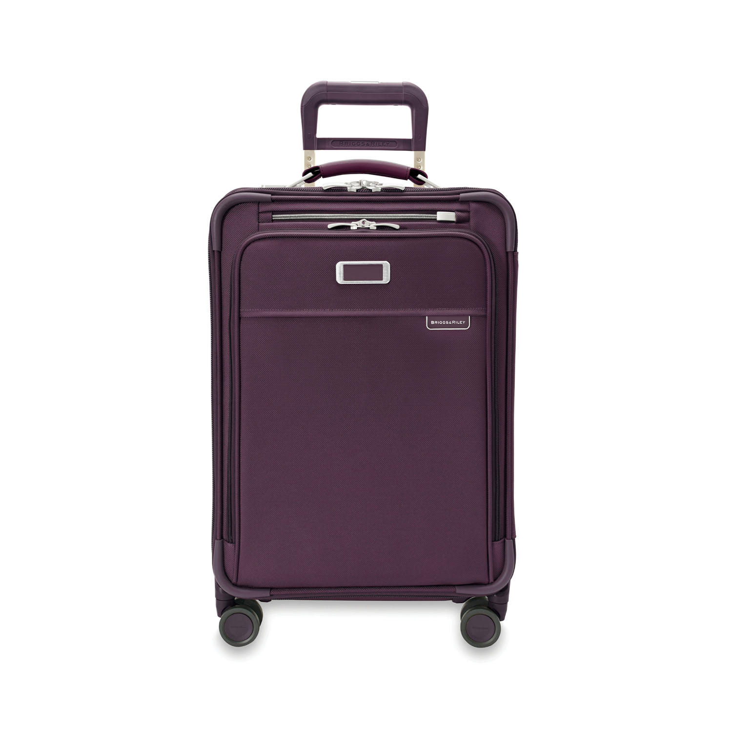 Thumbnail - Briggs & Riley Baseline Essential 22 Carry-On Expandable Spinner Plum