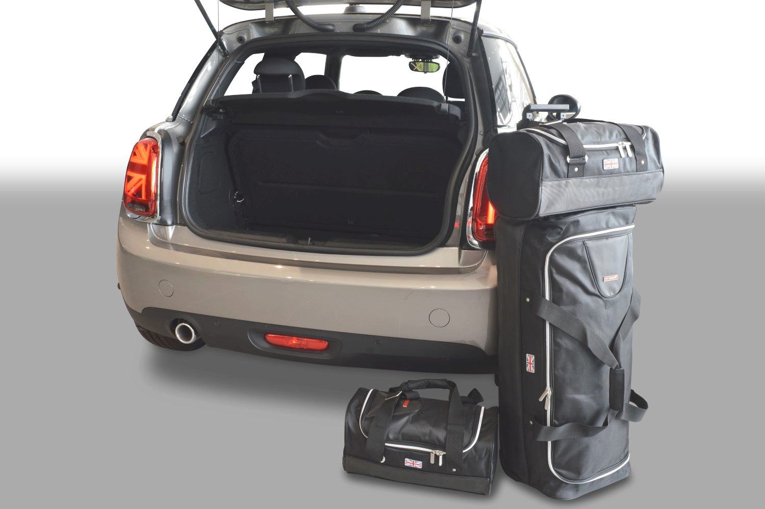 Car-Bags Mini One - Cooper Reisetaschen-Set (UK-Flagge) (F56 - MkIII) 3T ab 2014 | 1x76l + 2x24l