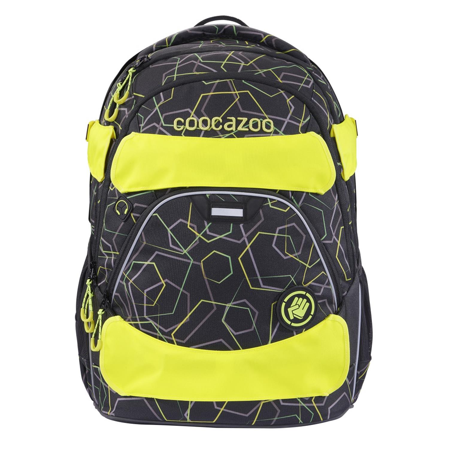 Coocazoo Zubehör GuardPart Neon Pull-Over 4-teilig-Set Gelb