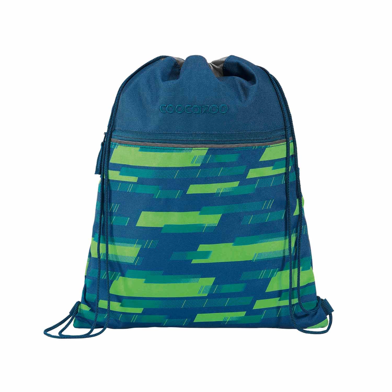 Coocazoo Zubehör Turnbeutel Kollektion 2025 Lime Stripe