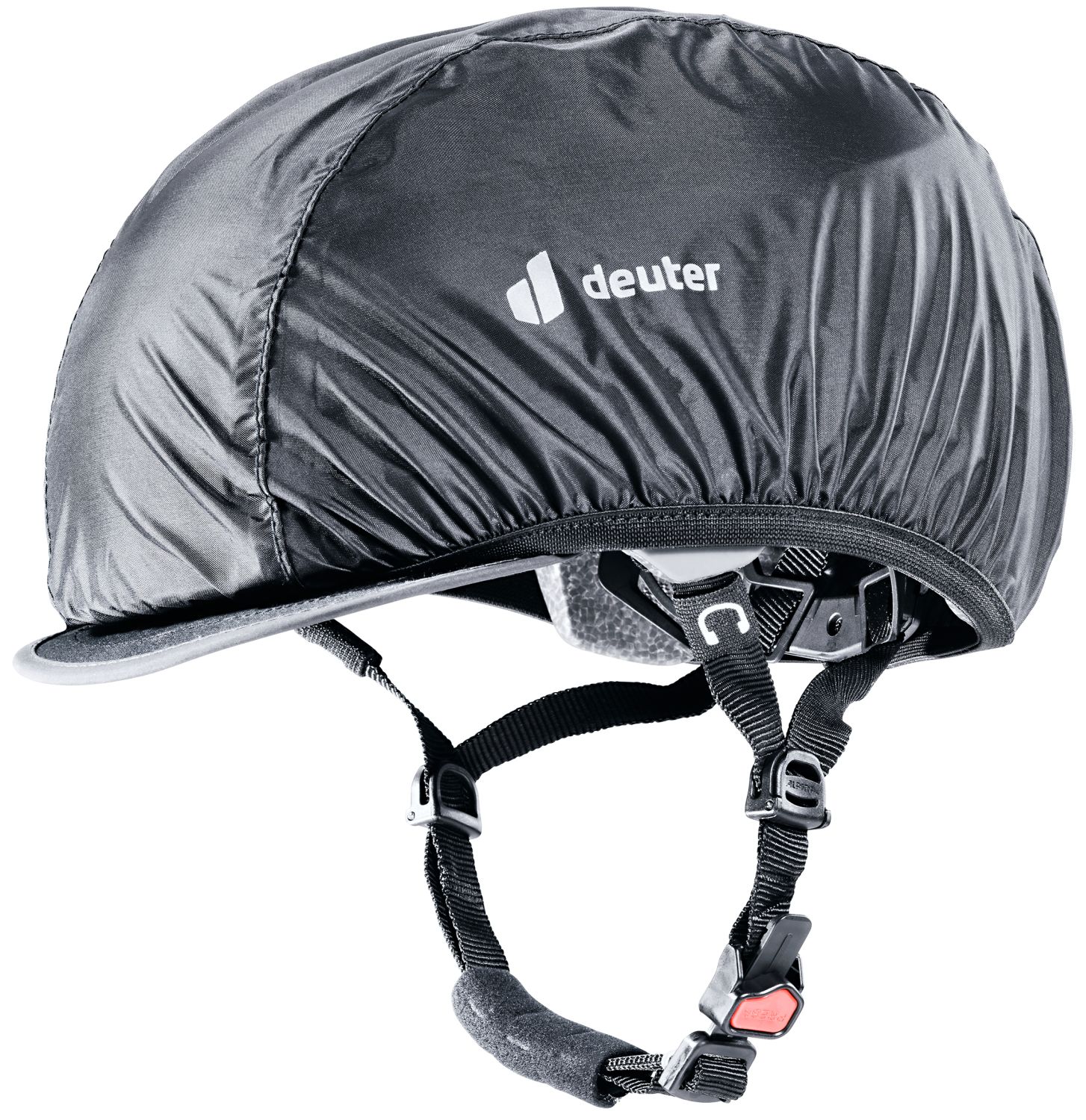 Deuter Fahrradzubehör Helmet Cover, Regenschutz für den Fahrradhelm black