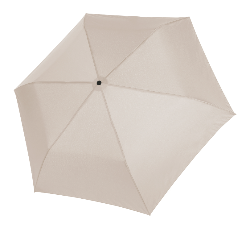 doppler Zero Magic Leichtester Auf-Zu Automatik Taschenschirm uni harmonic beige