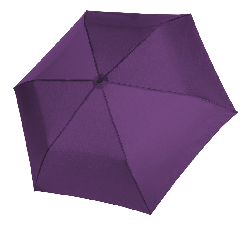 Thumbnail - doppler Zero Magic Leichtester Auf-Zu Automatik Taschenschirm uni royal purple