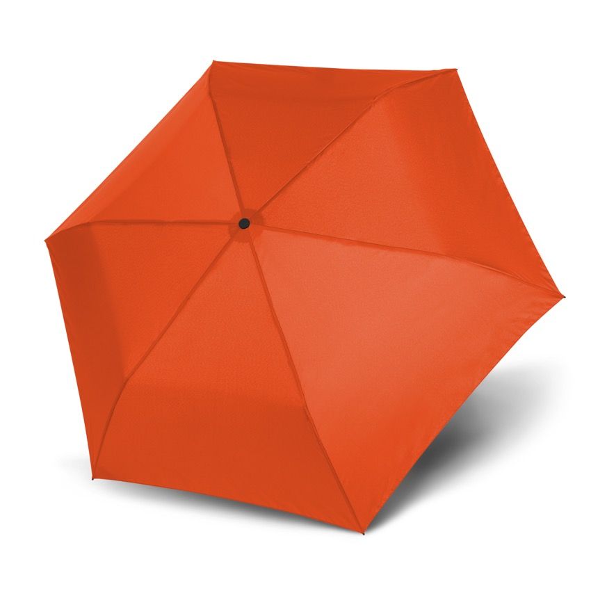 doppler Zero Magic Leichtester Auf-Zu Automatik Taschenschirm uni vibrant orange