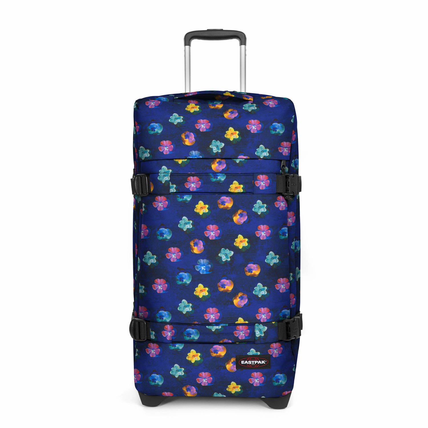 Eastpak Transit&#039 R Reisetrolley M mit 2 Rollen 2024 FlowerBlur Navy