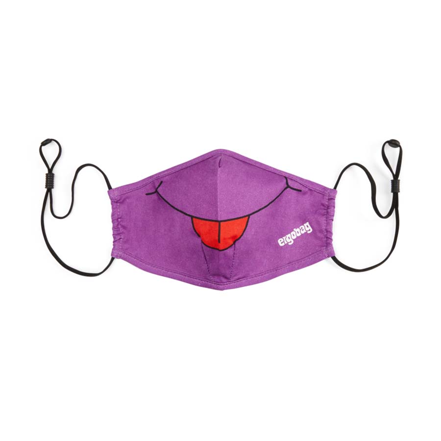 ergobag Kinder Mund-Nasen-Maske Lila