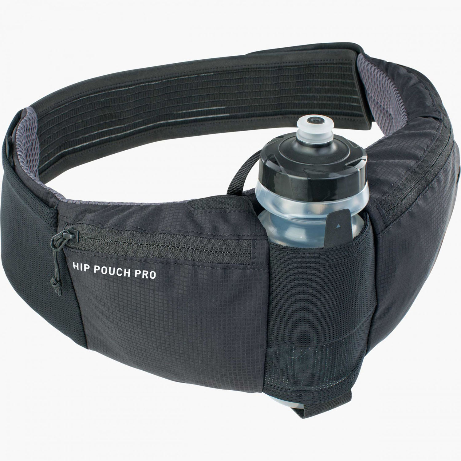 evoc Hip Pouch PRO + Drink Bottle 550ml black