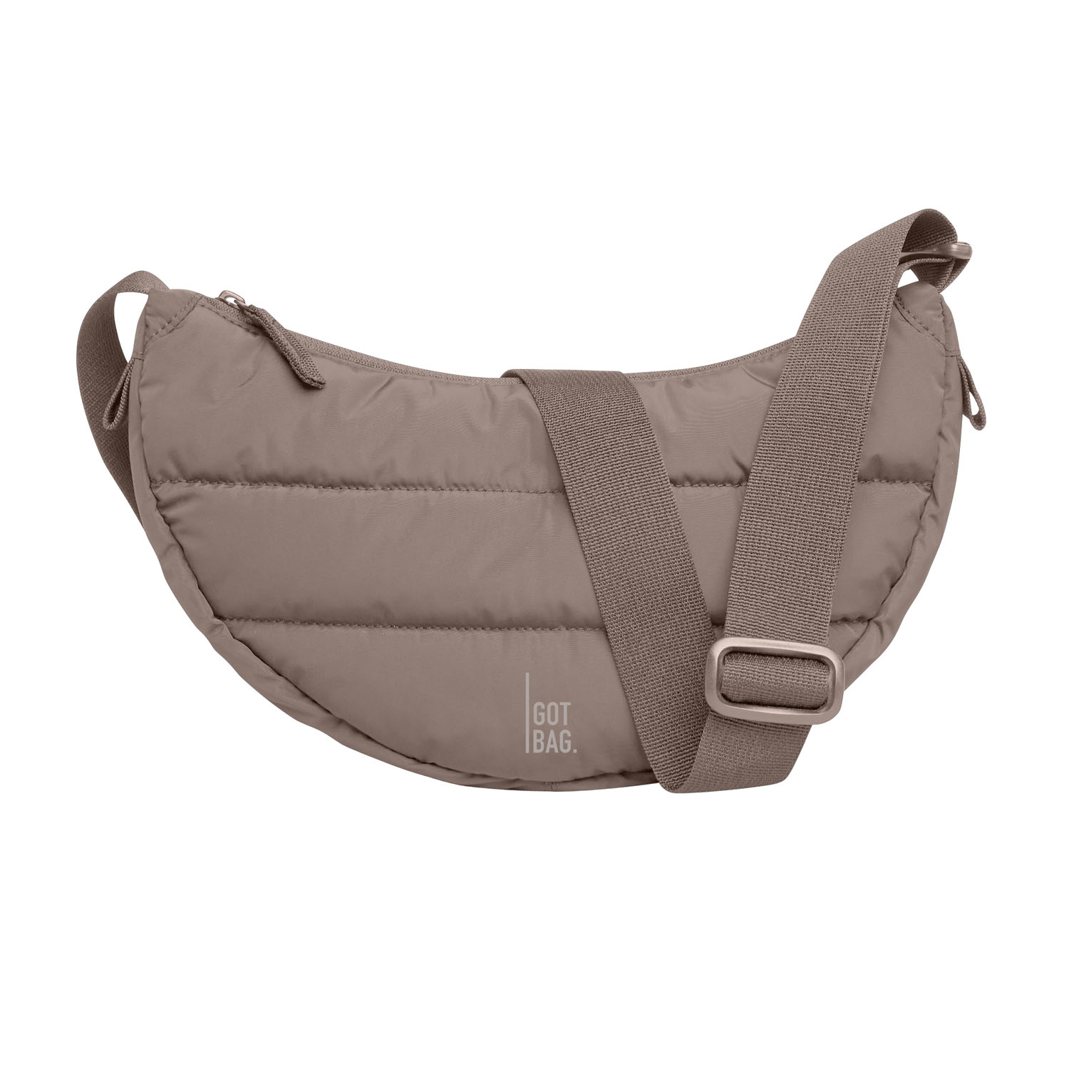 GOT BAG Puffer Moon Bag Small oyster monochrome