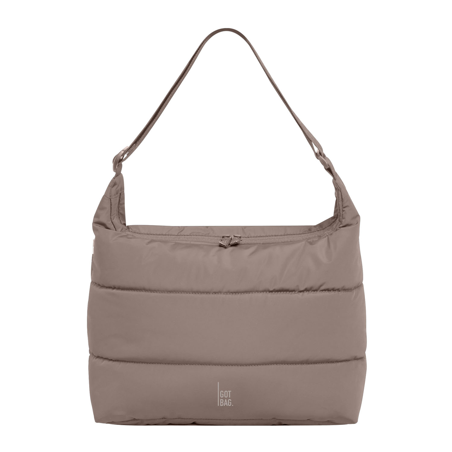 GOT BAG Puffer Square Bag Large oyster monochrome