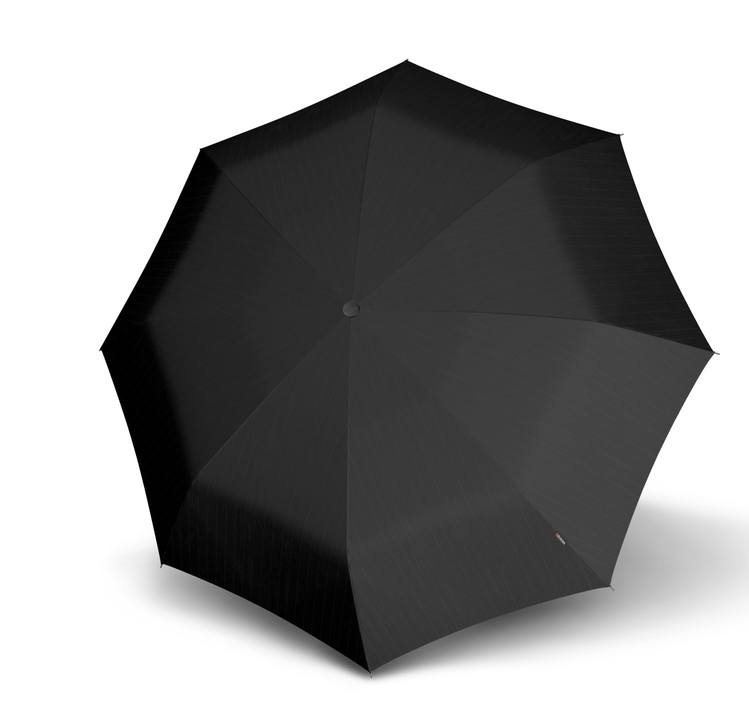 Thumbnail - Knirps C.205 medium duomatic pinstripe black