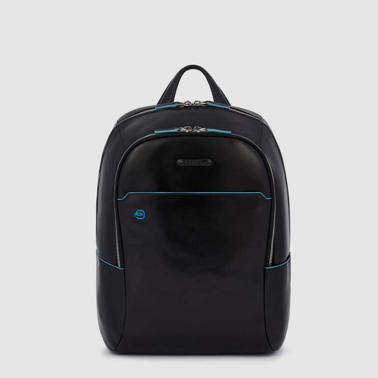 Piquadro Blue Square Kleiner Laptoprucksack 14  mit iPad®-Fach Schwarz