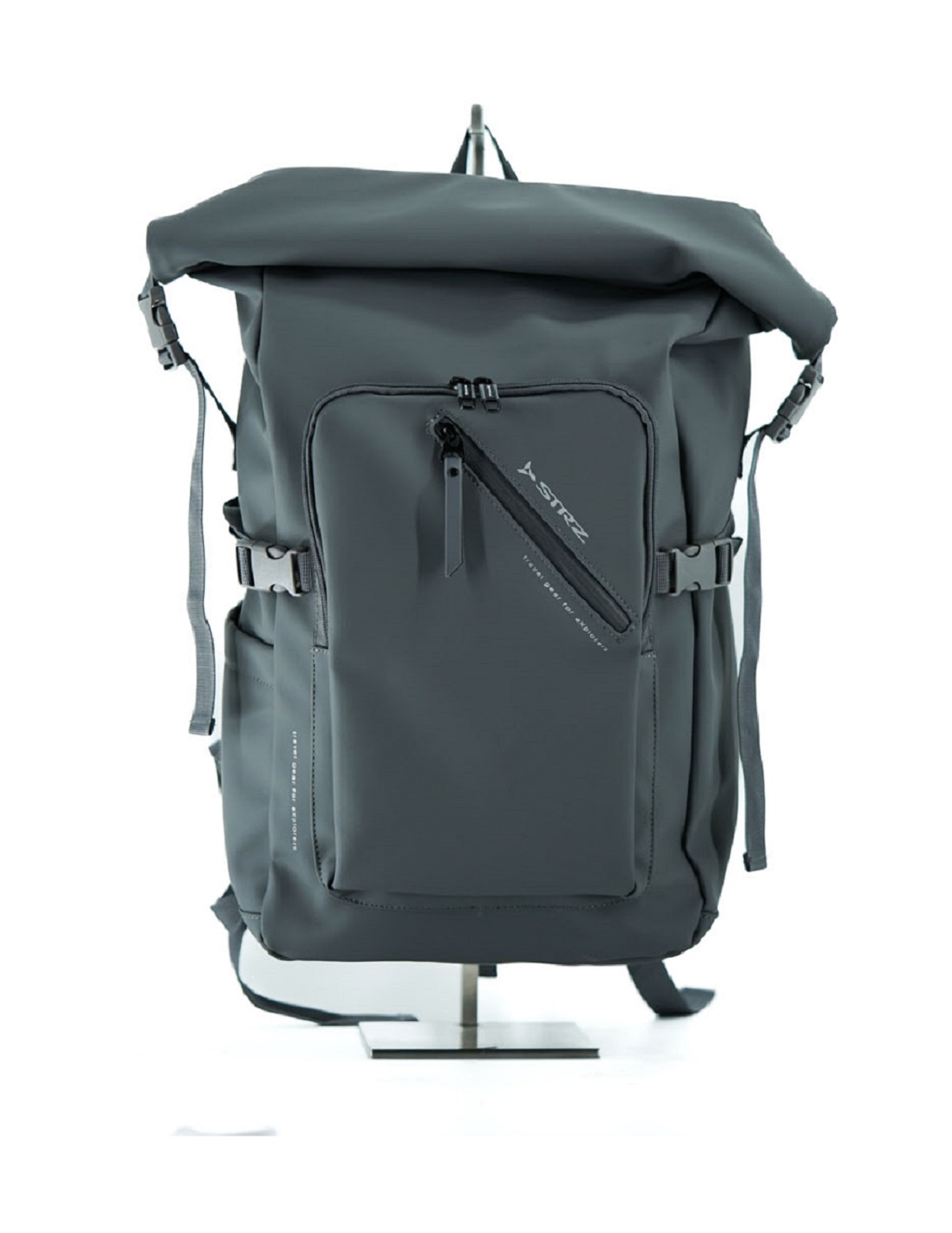 Polestream Rollt-Top Rucksack Amsterdam Stone Grey