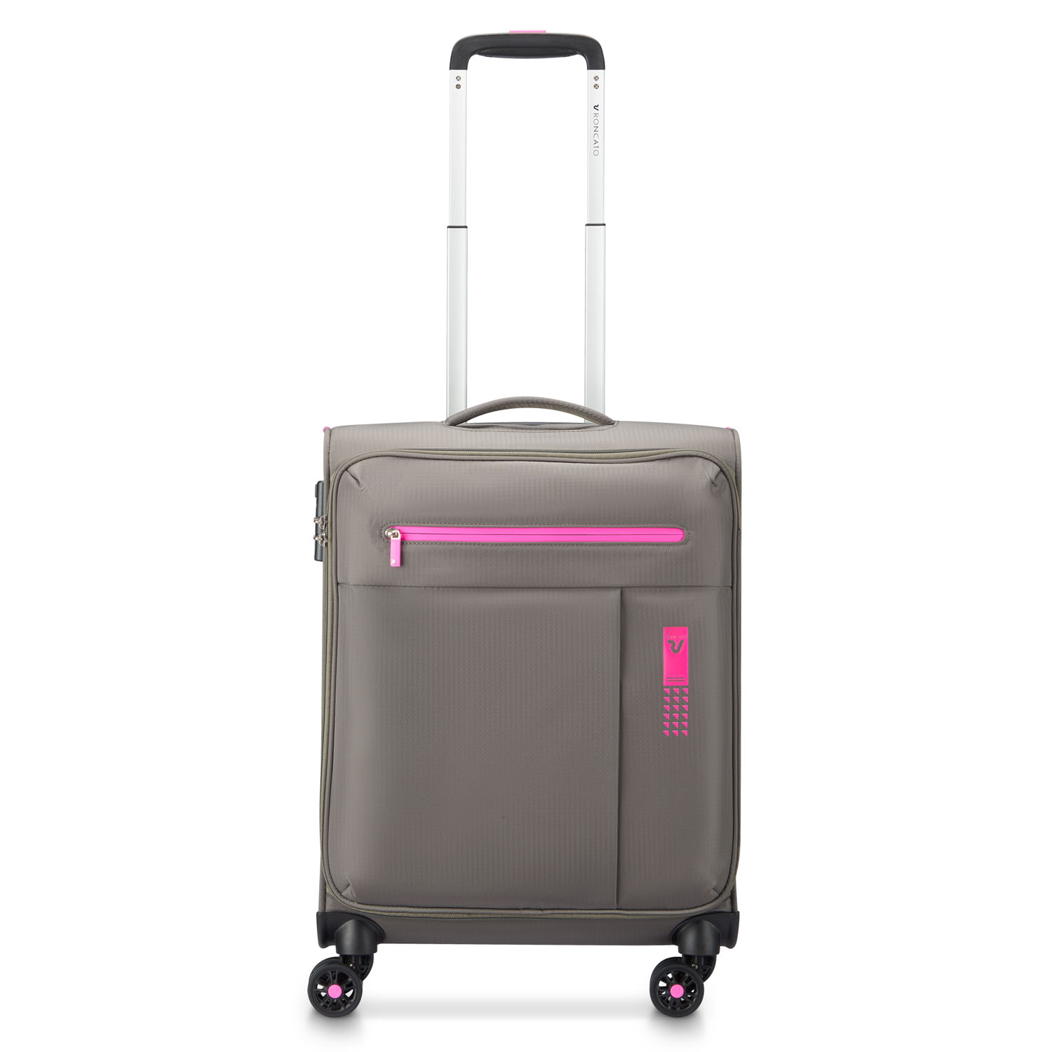 Roncato Neon Lite Cabin Trolley 4 Rollen 55cm Grau