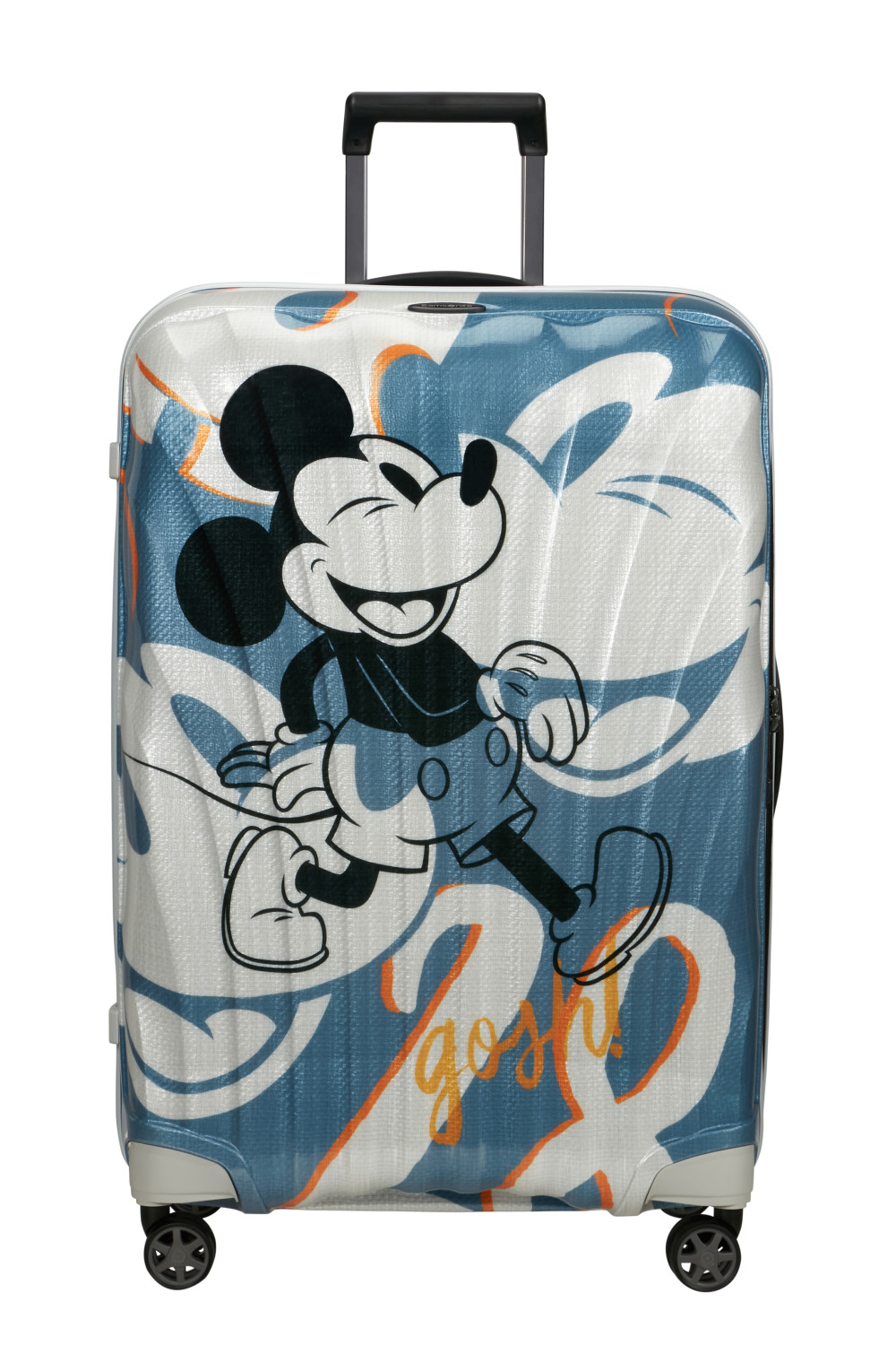 Samsonite C-Lite Disney Trolley mit 4 Rollen Erweiterbar 75cm + GRATIS HOTELGUTSCHEIN Mickey Oh Gosh Hello Mickey Mouse