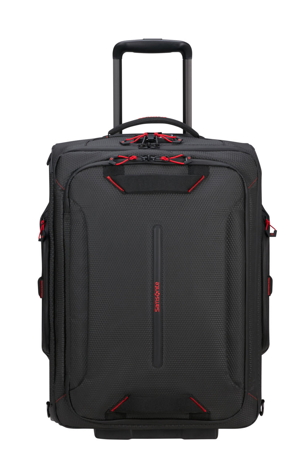 Samsonite Ecodiver Reisetasche/Rucksack mit Rollen 55cm + GRATIS HOTELGUTSCHEIN Charcoal