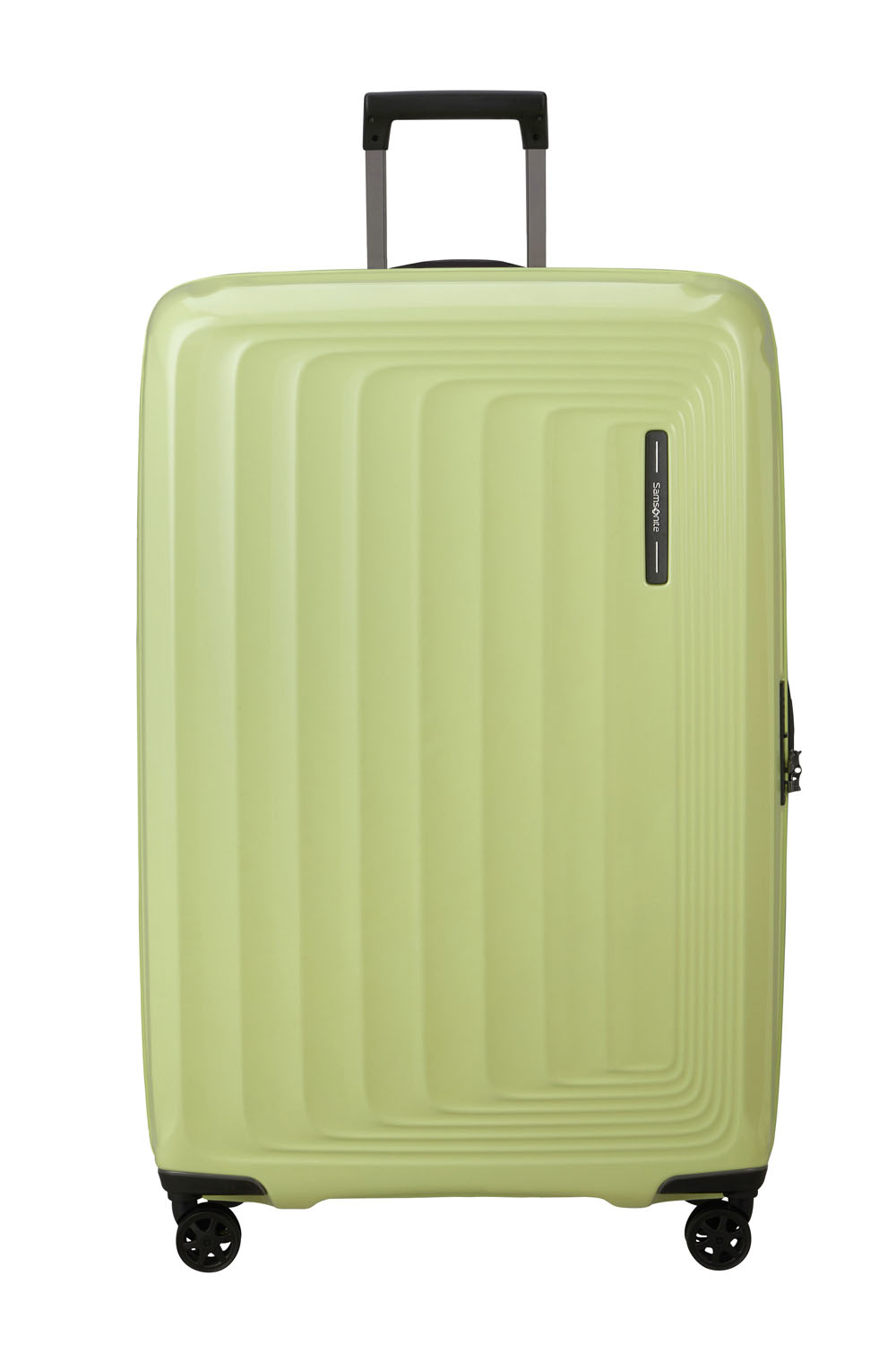 Samsonite Nuon Trolley mit 4 Rollen erweiterbar 81cm + GRATIS HOTELGUTSCHEIN Metallic Melon