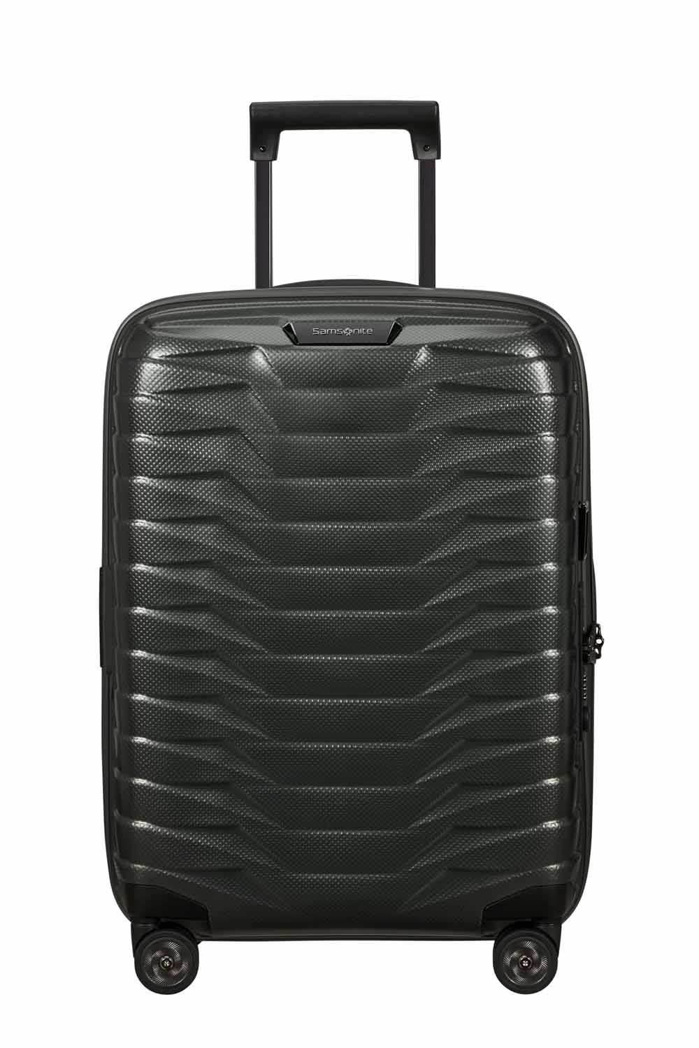 Samsonite Proxis Trolley mit 4 Rollen erweiterbar 55cm (20/23cm) + GRATIS HOTELGUTSCHEIN Matt Climbing Ivy
