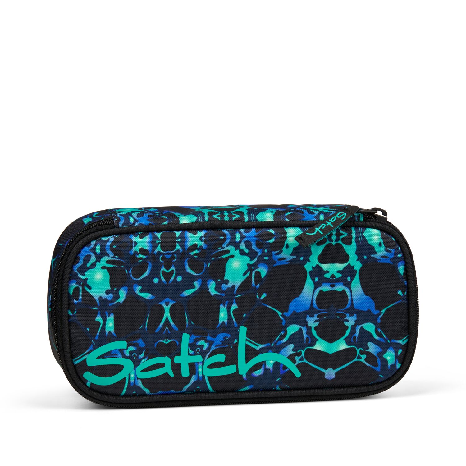 satch Schulzubehör Schlamperbox Kollektion 2025 Caleido Blue