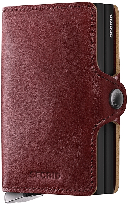 Secrid Twinwallet Premium Basco Brown 8/12 Geschützte Karten TBc-Brown