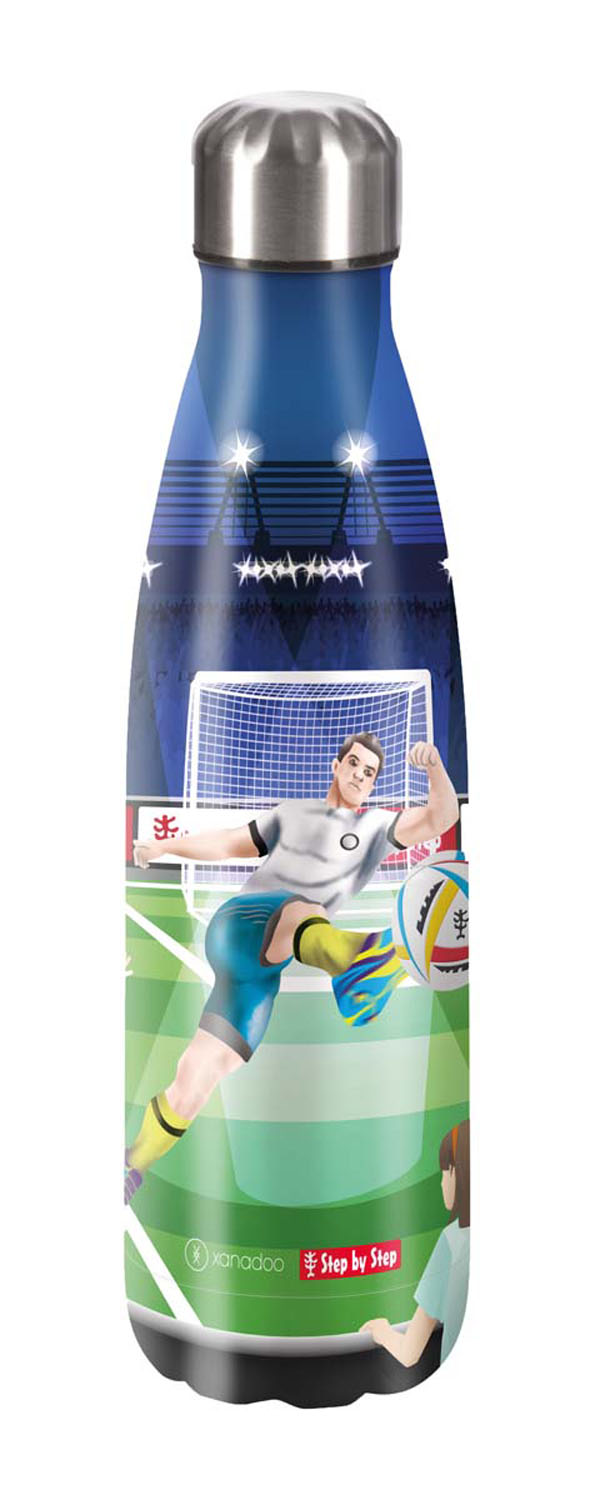 Thumbnail - Step by Step Schulzubehör Isolierte Edelstahl-Trinkflasche Xanadoo 500ml Soccer Ben