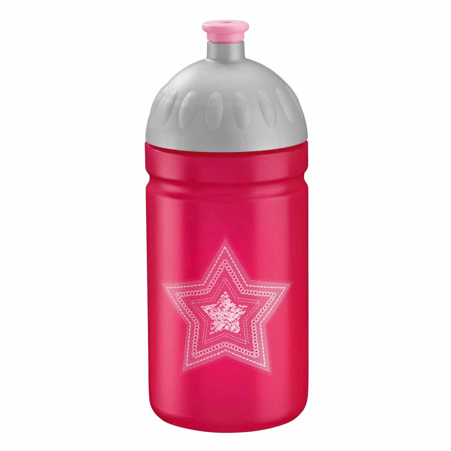 Step by Step Schulzubehör Plastik-Trinkflasche 0,5 L Glamour Star Astra