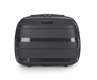 Stratic Straw + Beauty Case Black