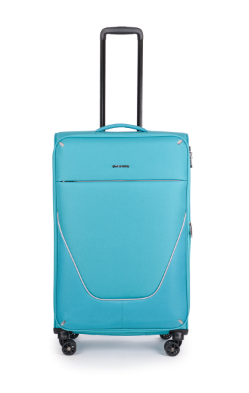 Stratic Strong Trolley M, 4 Doppelrollen, erweiterbar petrol