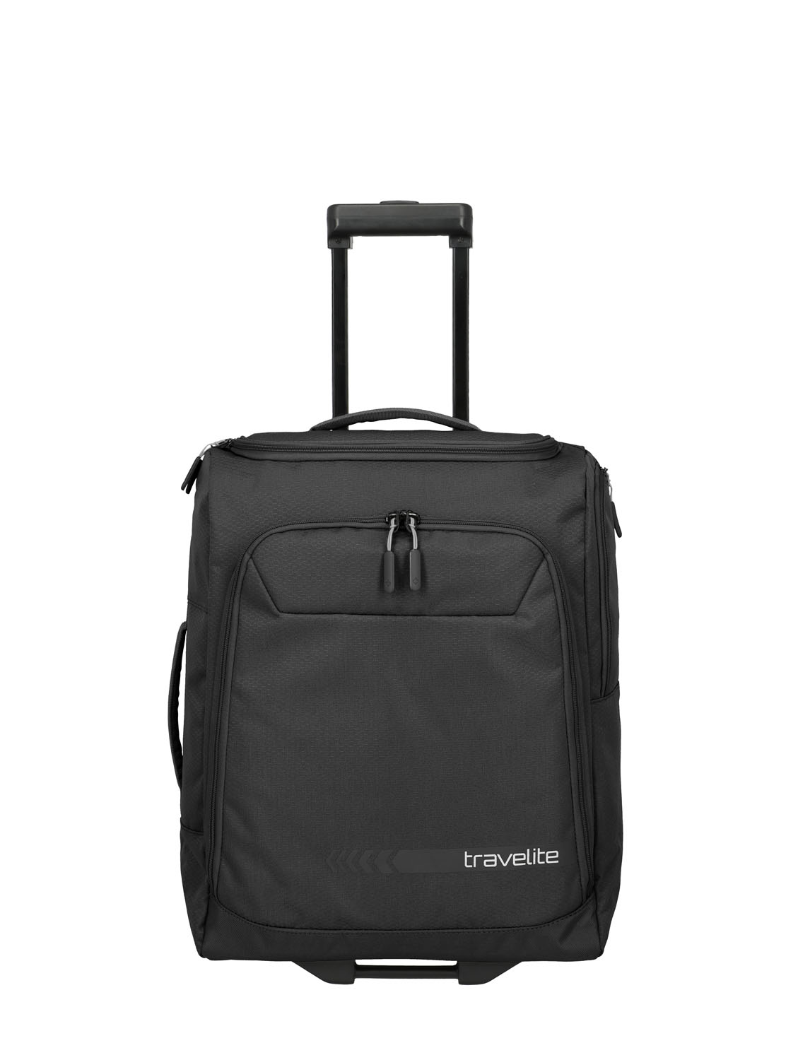 Travelite Kick Off Rollenreisetasche S Schwarz