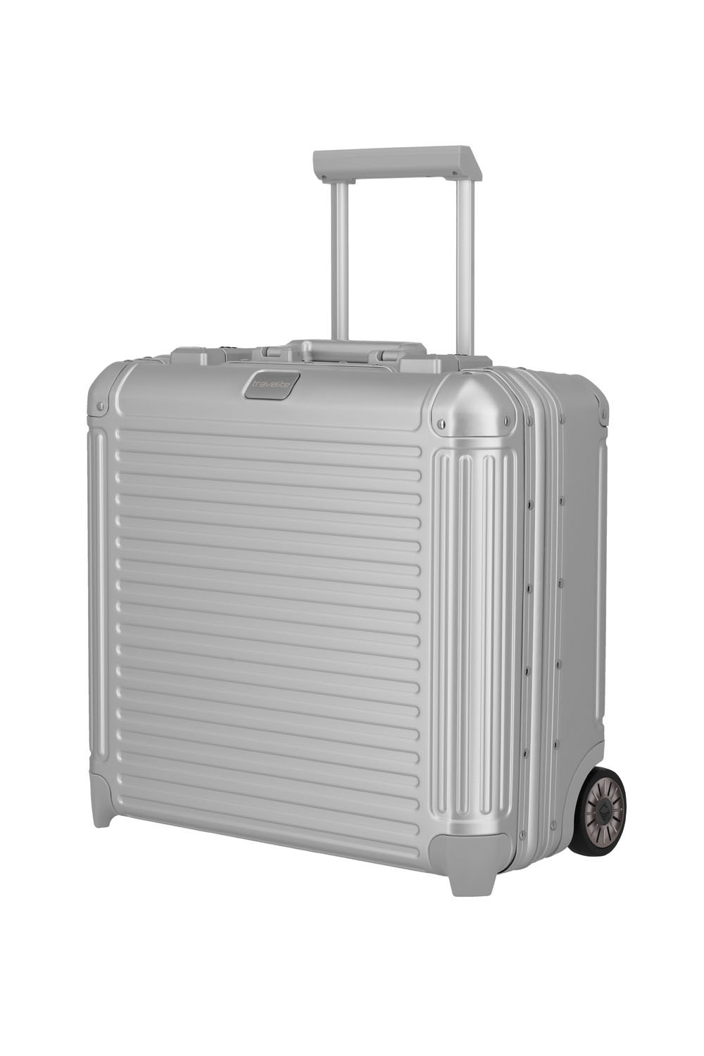 Travelite Next Business Trolley 2-Rollen Silber