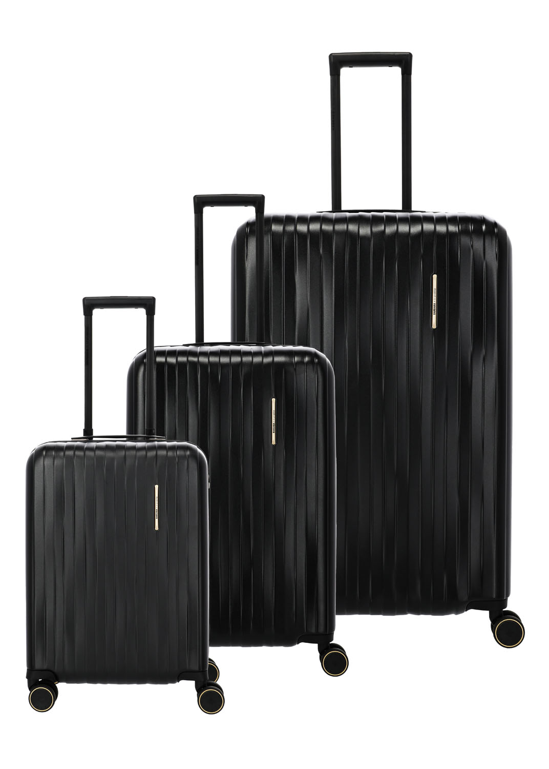 Travelite NOVELTY 3-tlg. Koffer-Set L/M/S Black