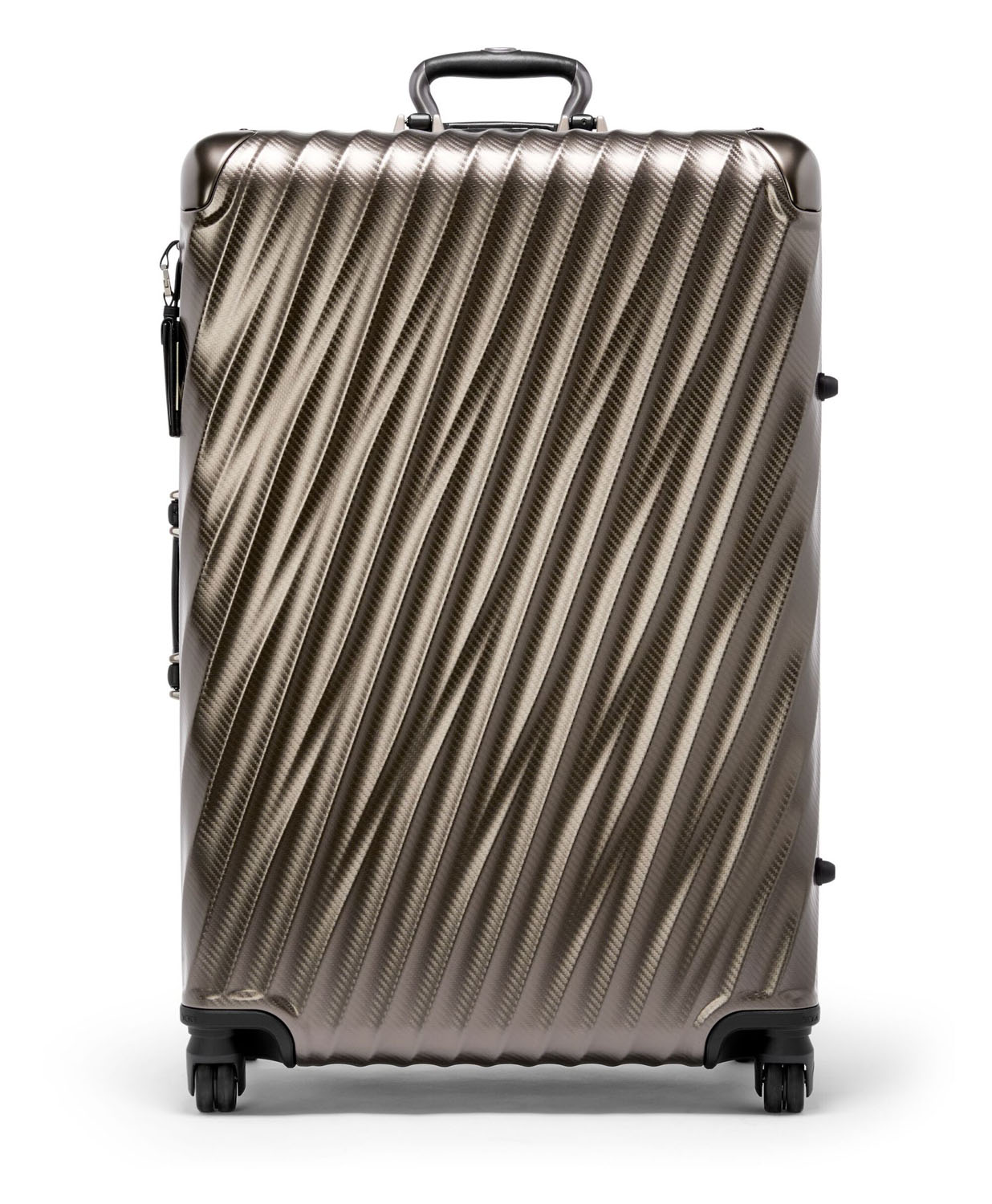 Tumi 19 Degree Aluminium Aufgabekoffer für längere Reisen 77,5 cm + Gratis Hotelgutschein Texture Gunmetal