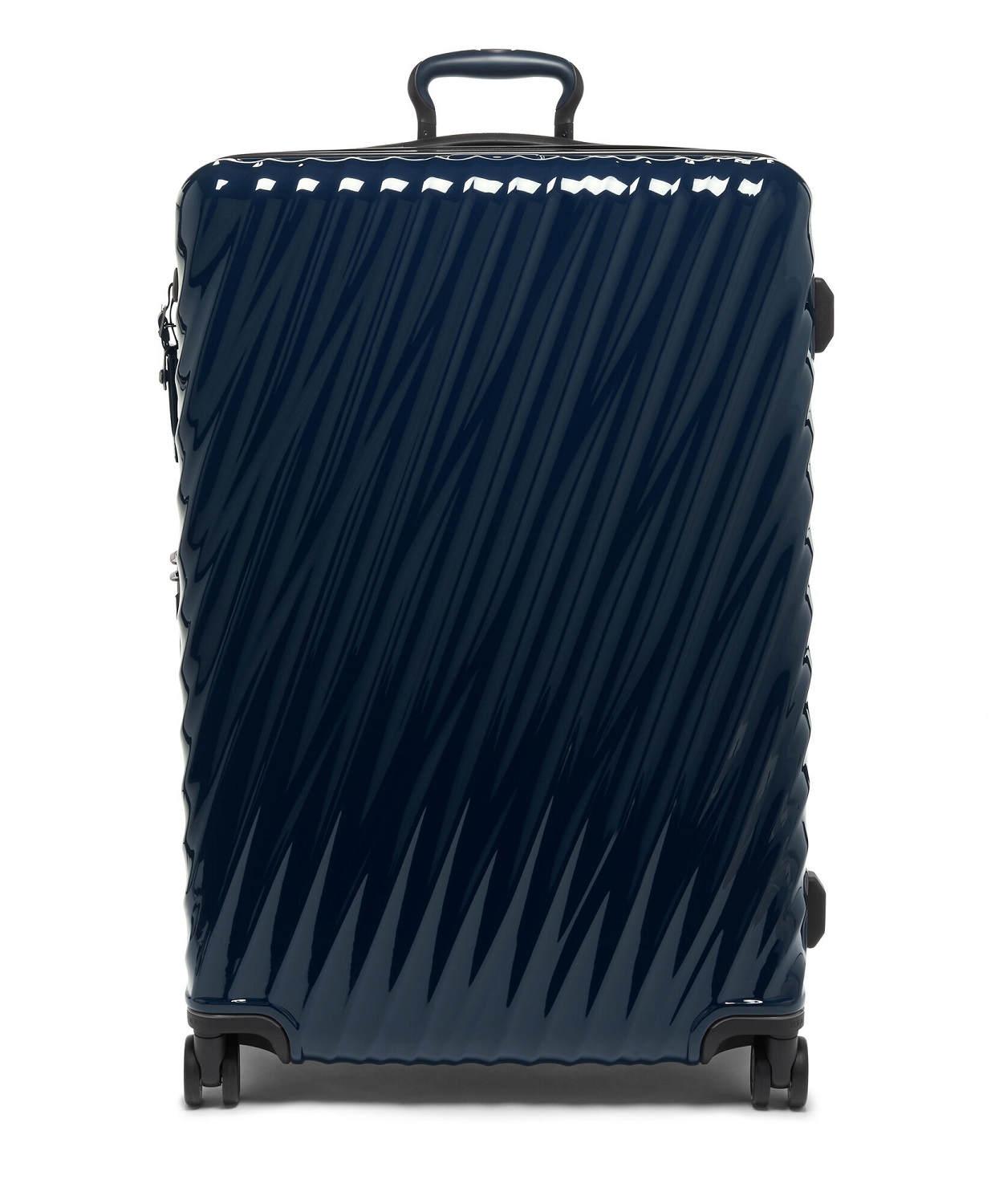 Tumi 19 Degree Erweiterbarer Aufgabekoffer für längere Reisen 77,5cm  glänzend Navy