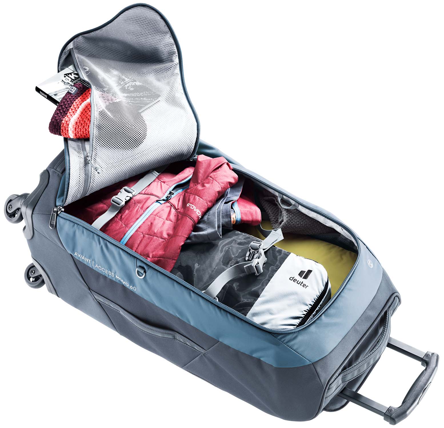 Deuter Aviant Access Movo 60 Reisetasche 4Rollen arcticgraphite jetzt online auf Koffer.de
