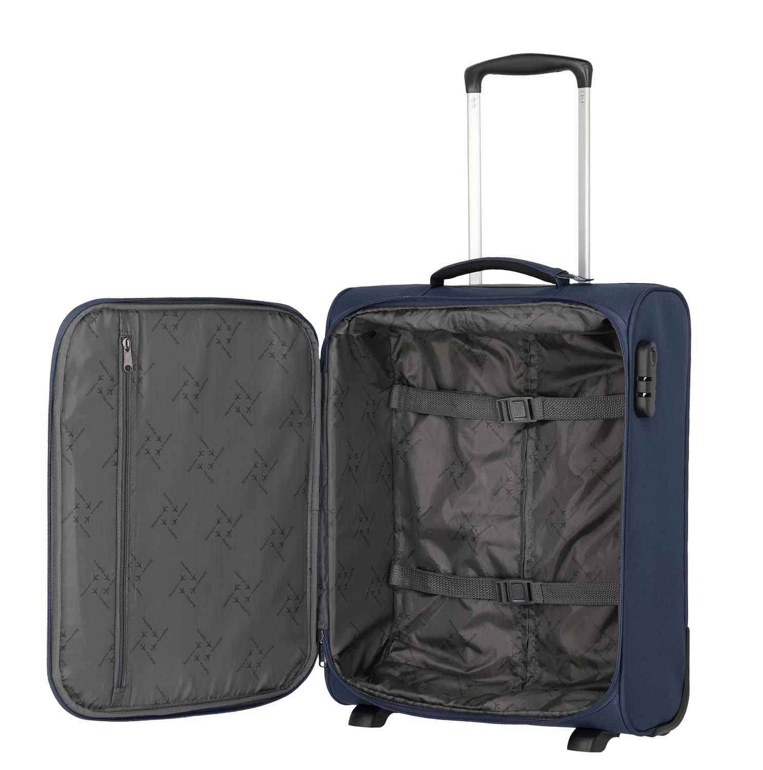 Travelite Cabin 2w Bordtrolley Marine | jetzt online kaufen auf Koffer.de