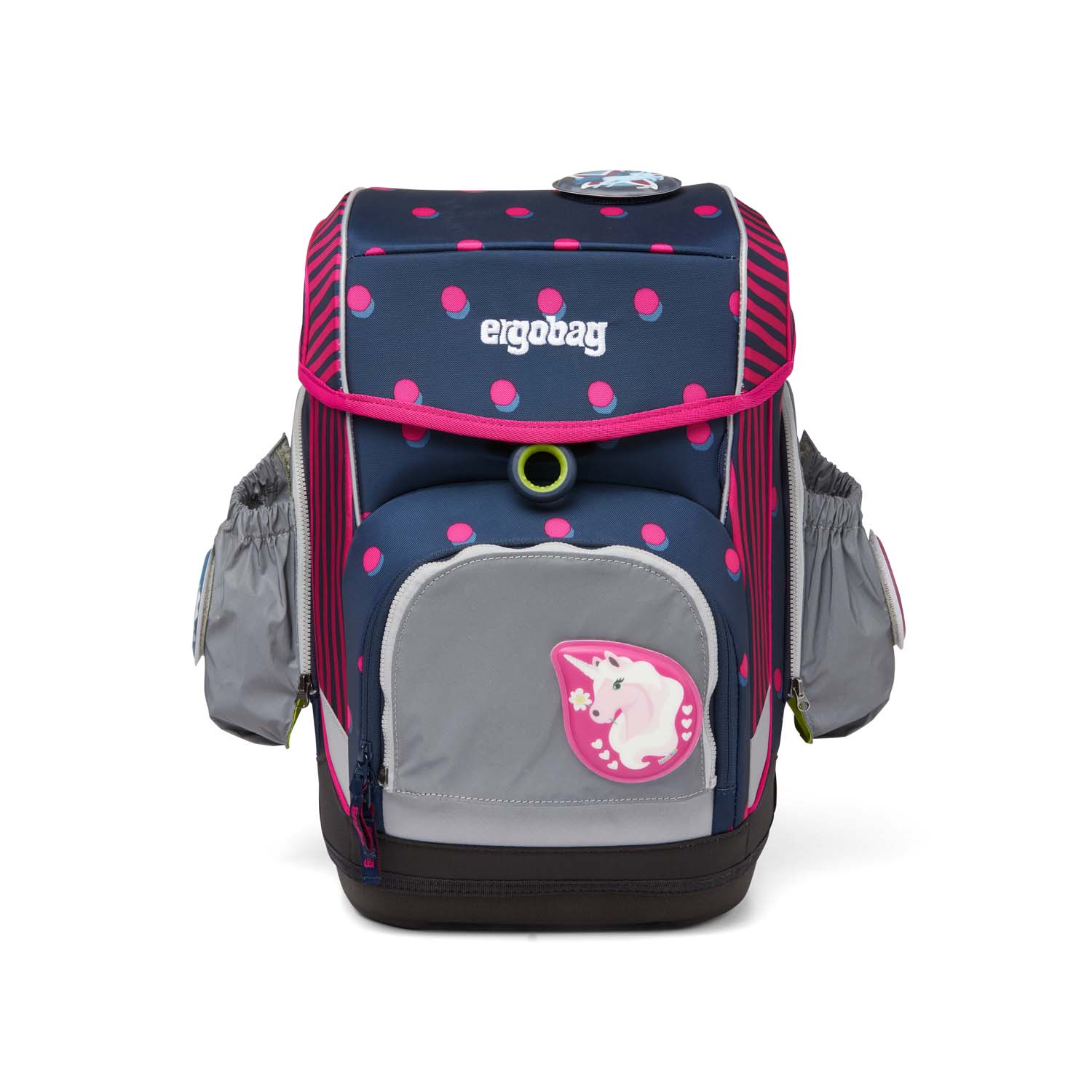 ergobag Schulzubehör Reflex Seitentaschen Zip-Set, 3-tlg. ab 2020
