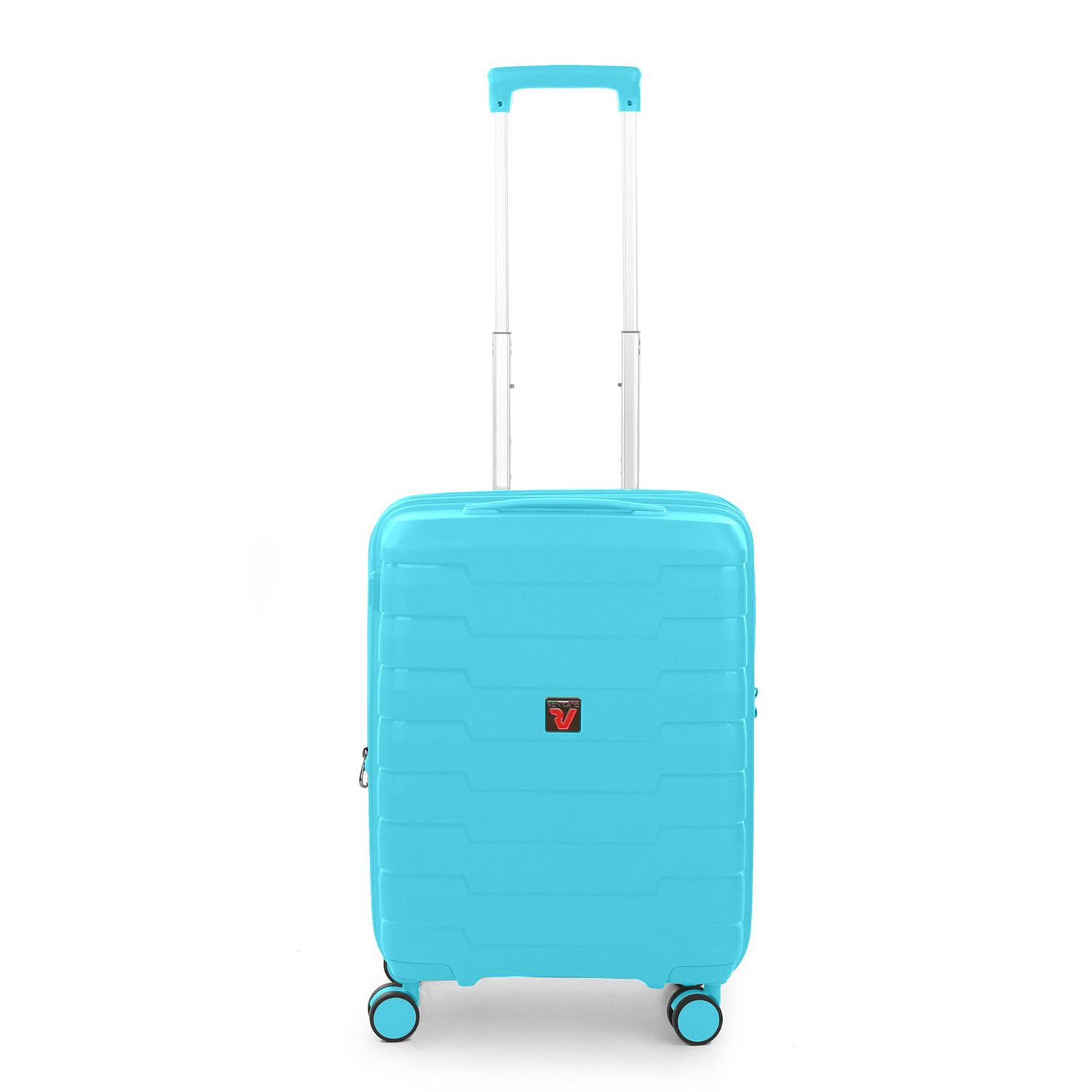 Valise Cabine RONCATO Skyline 2.0 – 4 Roues, 55/20, Bleu, Polypropylène, Neuve